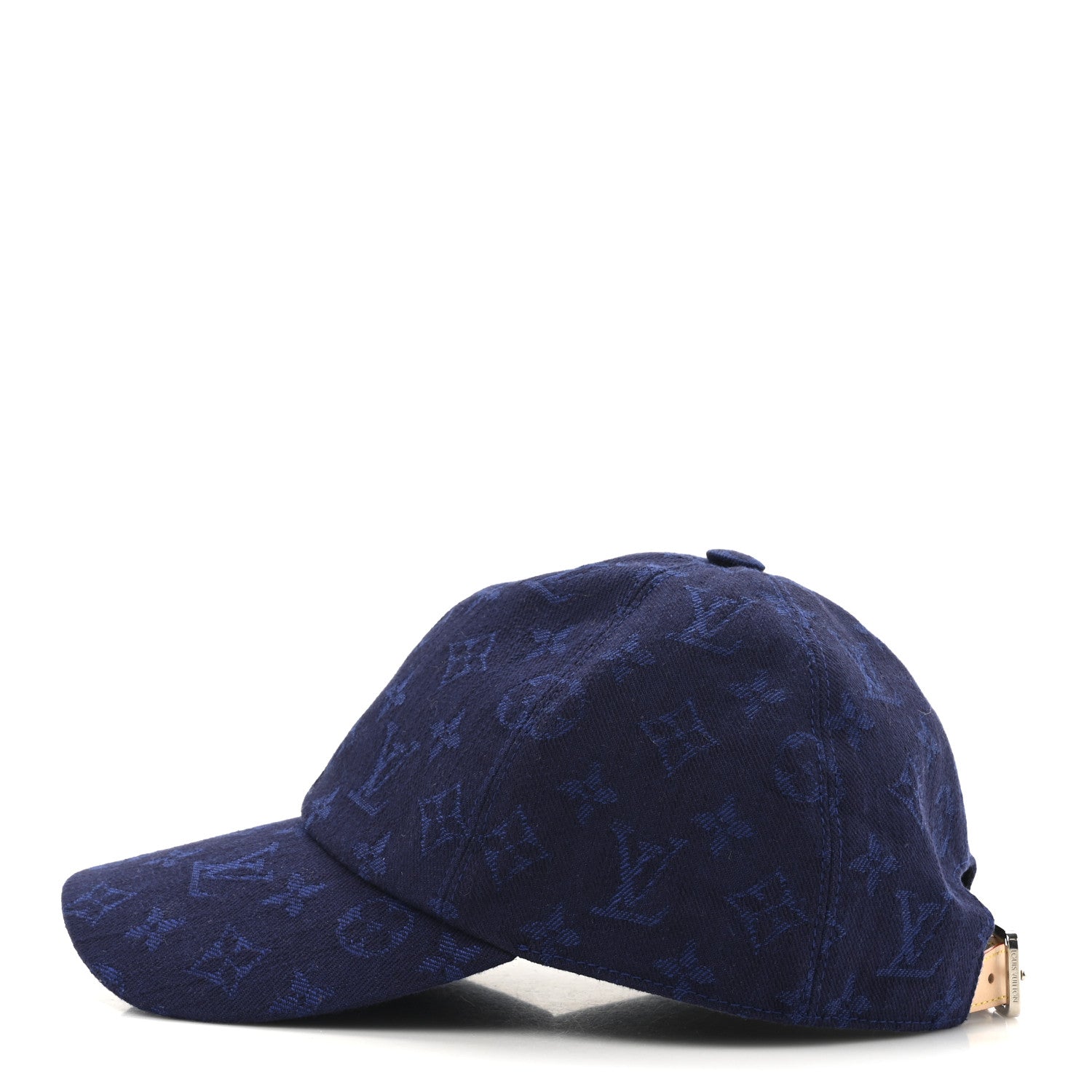 Louis Vuitton Iconic Monogram Baseball Cap Blue 6 of 9