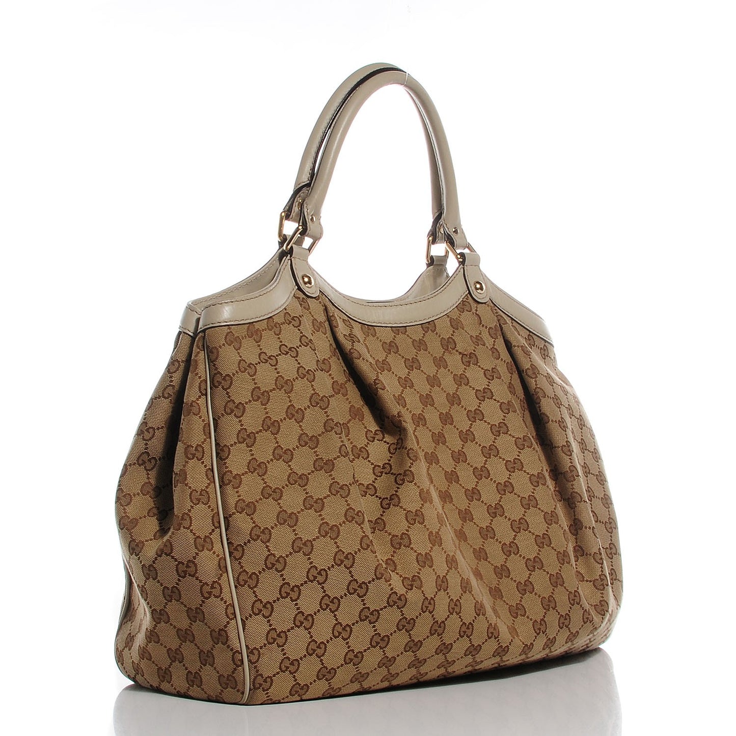 Monogram Large Sukey Tote Off White