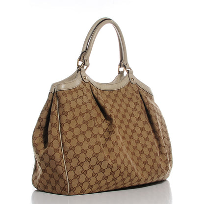 Gucci Monogram Large Sukey Tote Off White 4 of 10