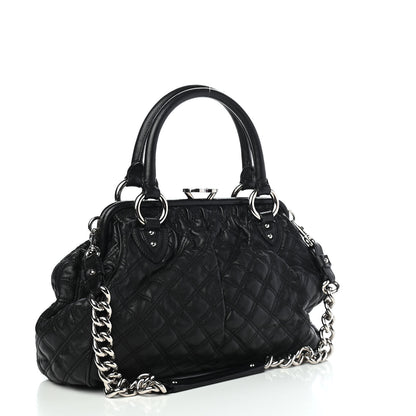 Marc Jacobs Calfskin Quilted Stam Black 2 of 9