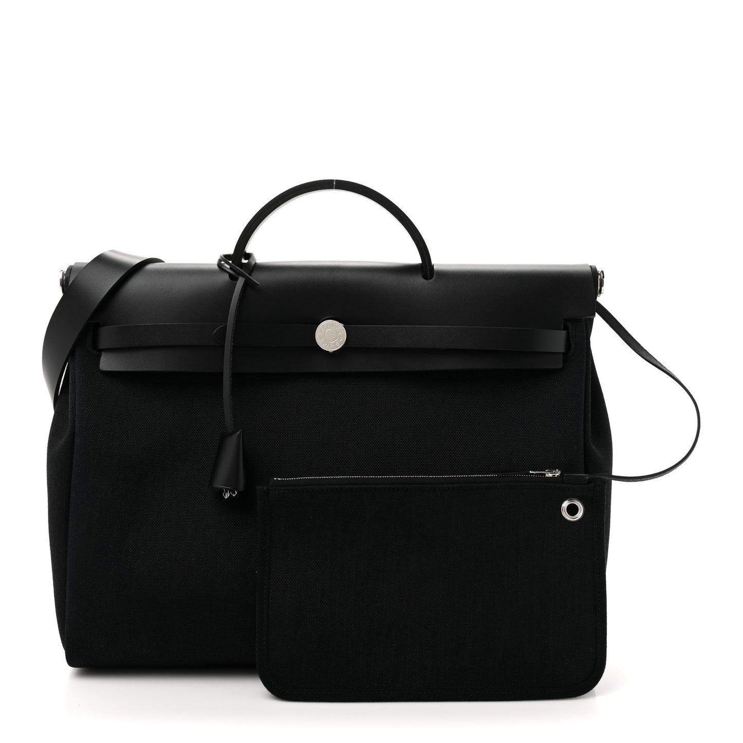 Military Toile Vache Hunter Herbag Messenger 39 Black