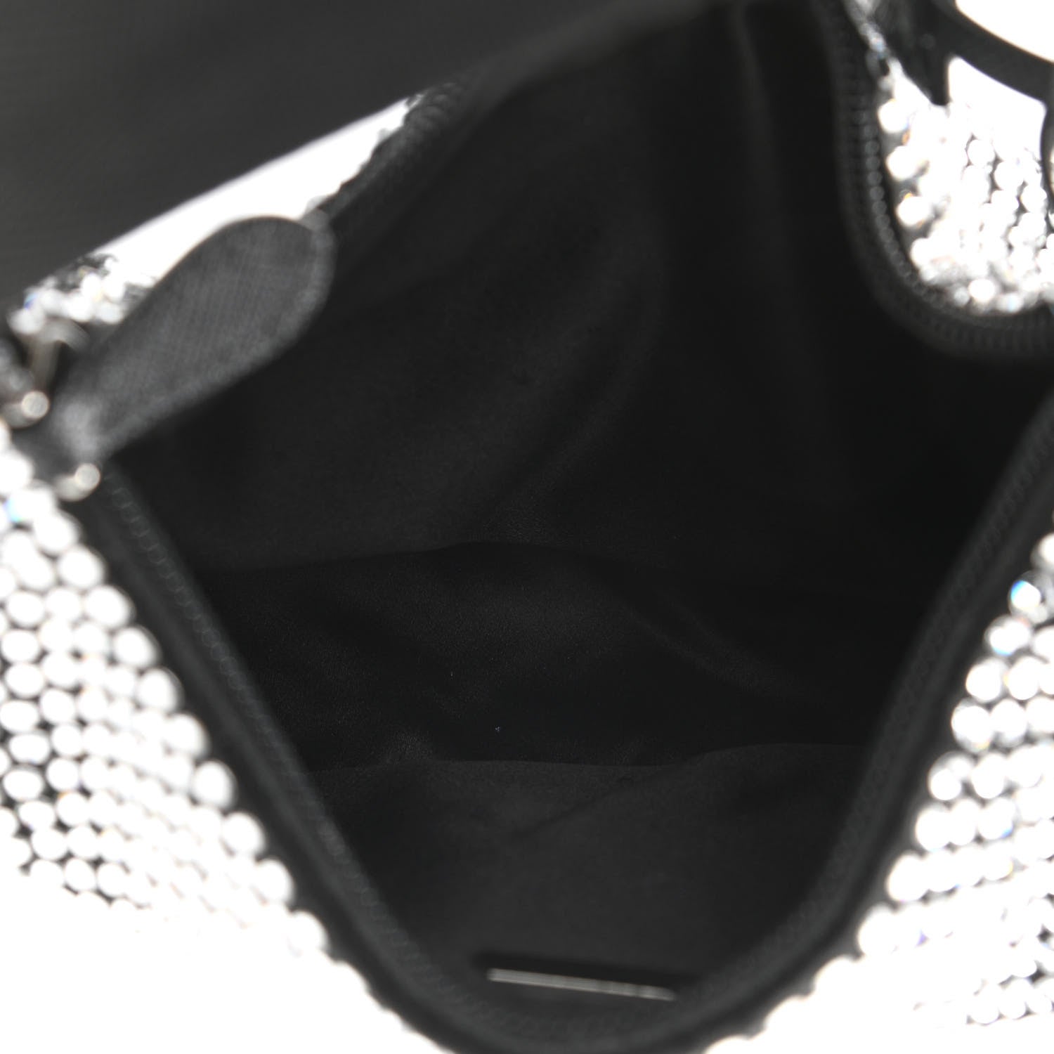 Prada Satin Crystal Mini Re-Edition 2000 Bag Cristal 5 of 9