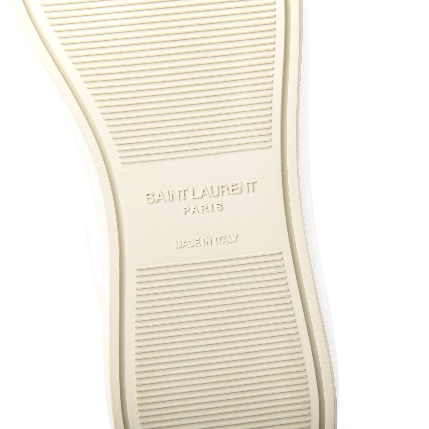 Calfskin Leopard Print Andy Low Top Sneakers 36.5 White