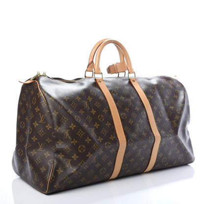 Louis Vuitton Monogram Keepall 55 2 of 9