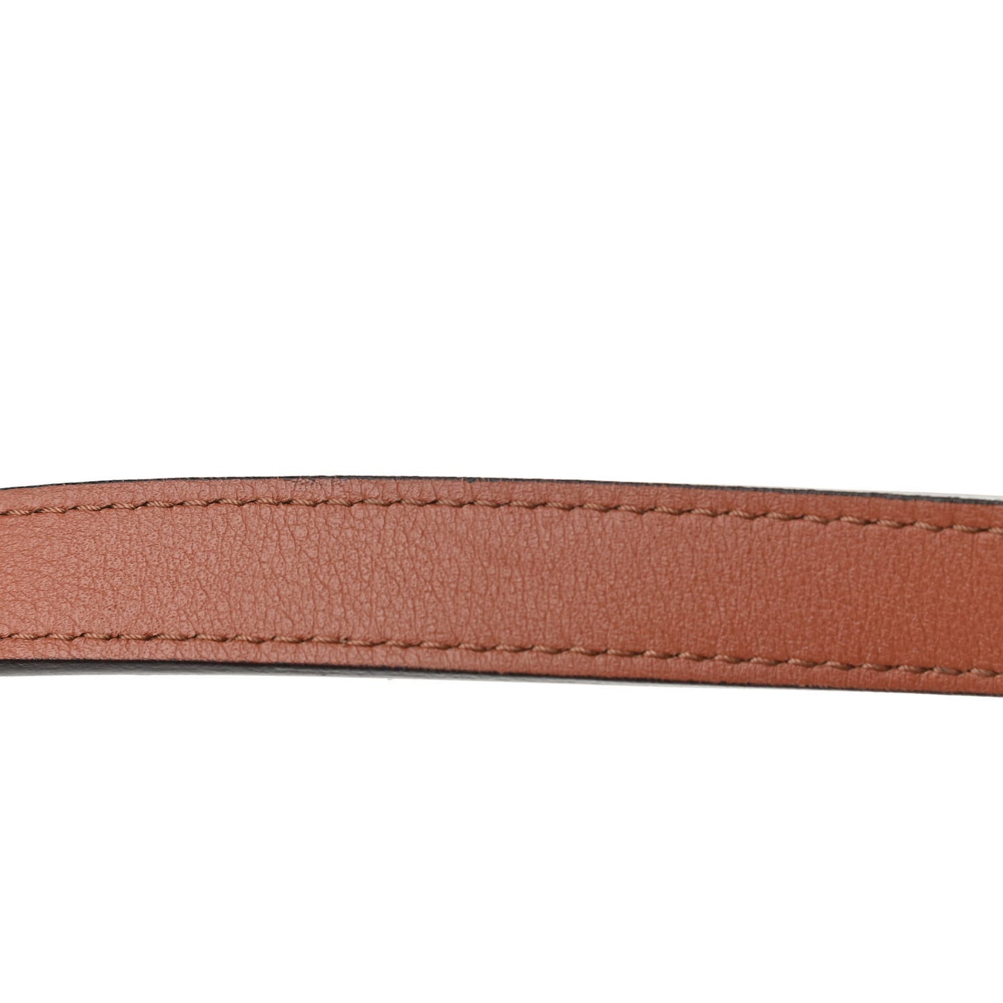 Calfskin Crocodile Embossed Small Tess Bag Chestnut