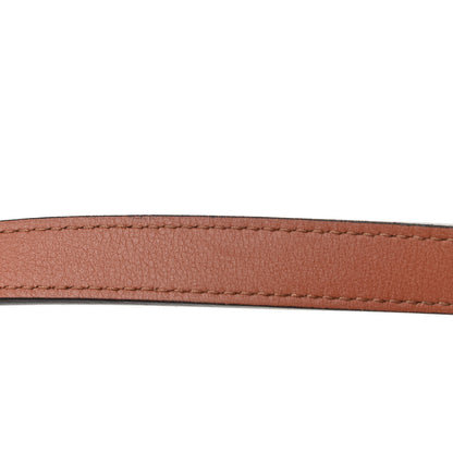 Chloe Calfskin Crocodile Embossed Small Tess Bag Chestnut 13 of 14