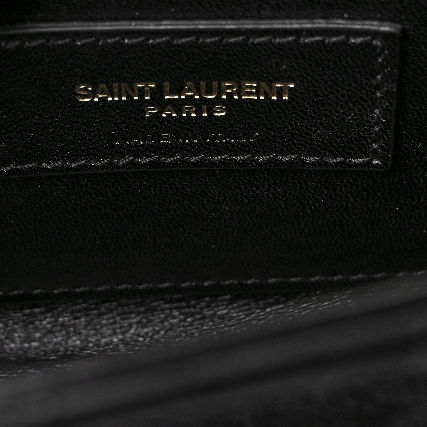 Suede Small Classic Monogram Kate Tassel Satchel Black