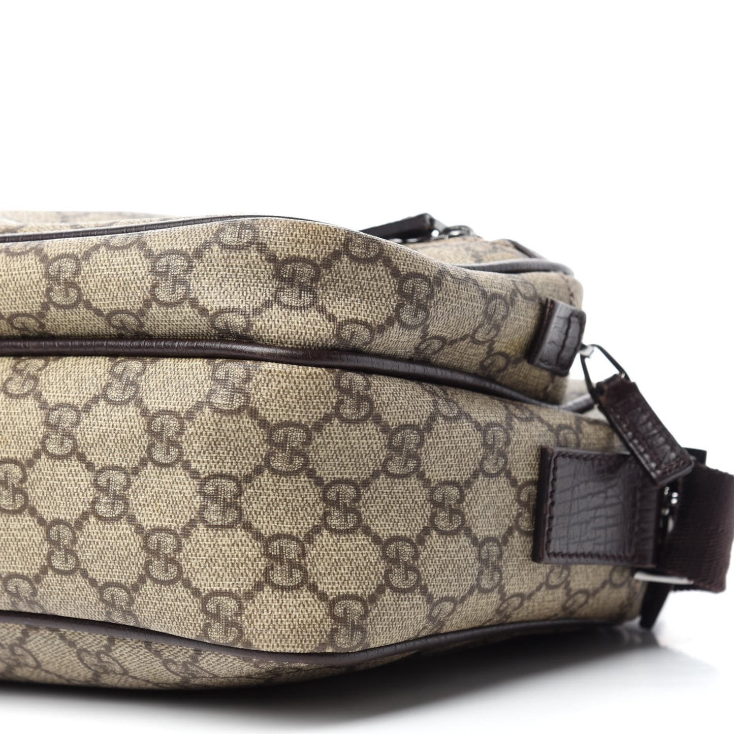 GG Plus Monogram Camera Bag Dark Brown
