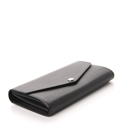 Louis Vuitton Epi Sarah Wallet NM Black 4 of 7
