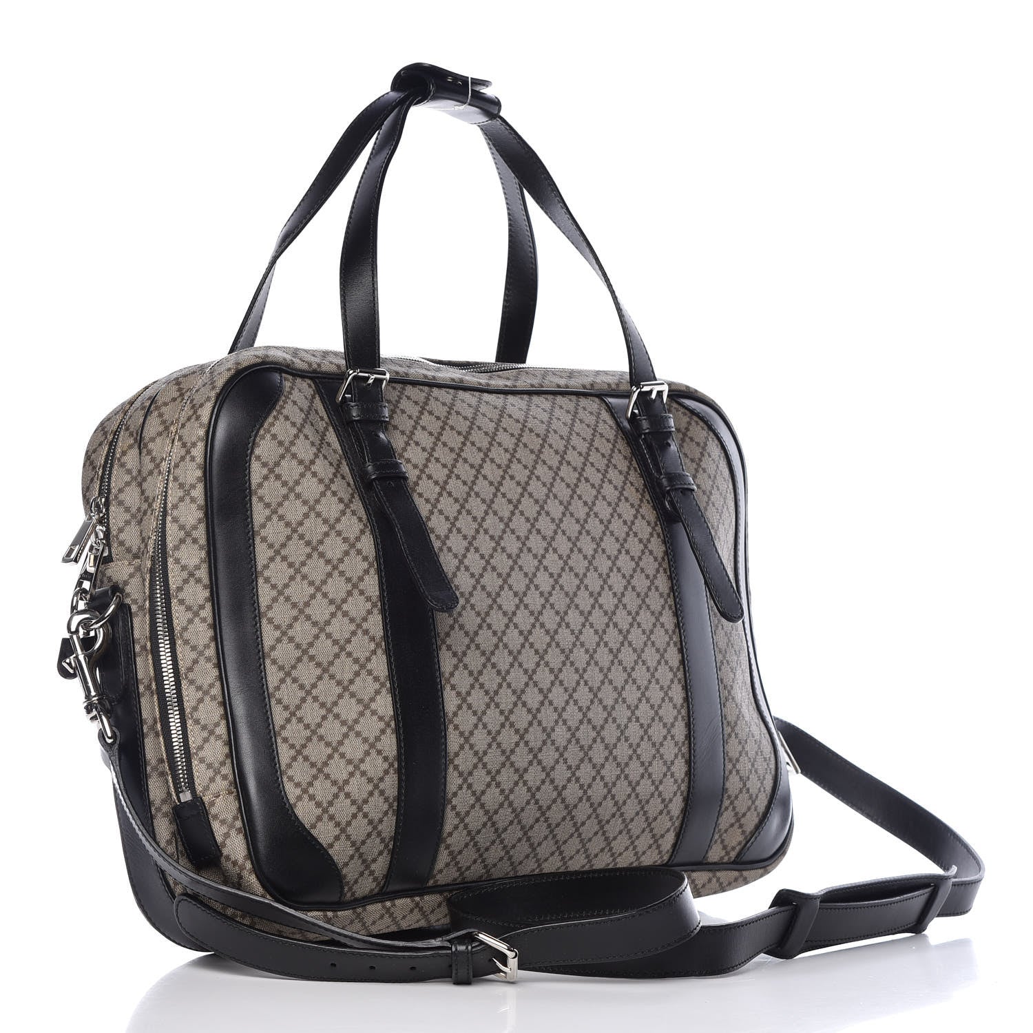 Gucci Diamante Briefcase Black 3 of 14