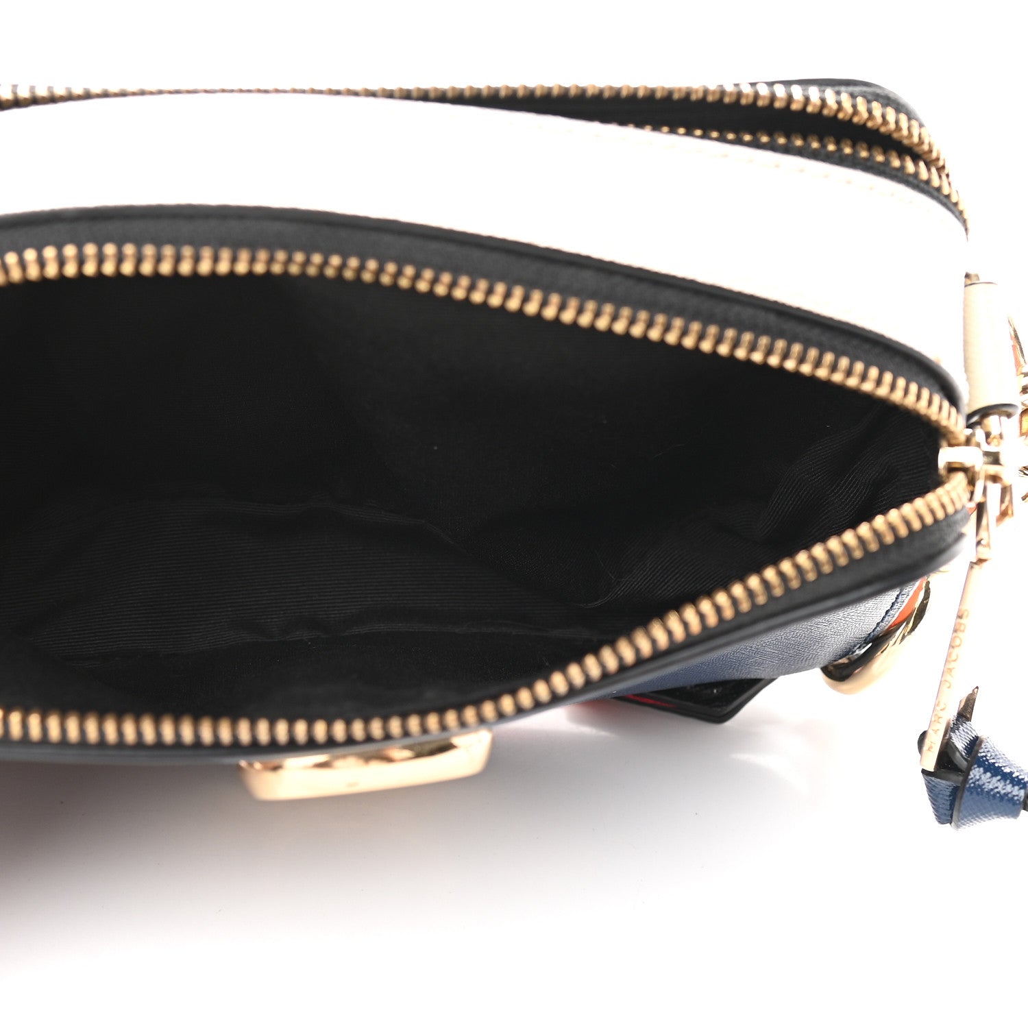 Marc Jacobs Saffiano Small Snapshot Camera Bag Navy Multicolor 5 of 10