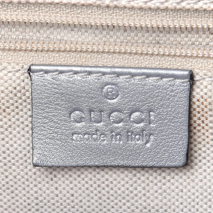 Gucci Guccissima Medium Sukey Tote Silver 4 of 4