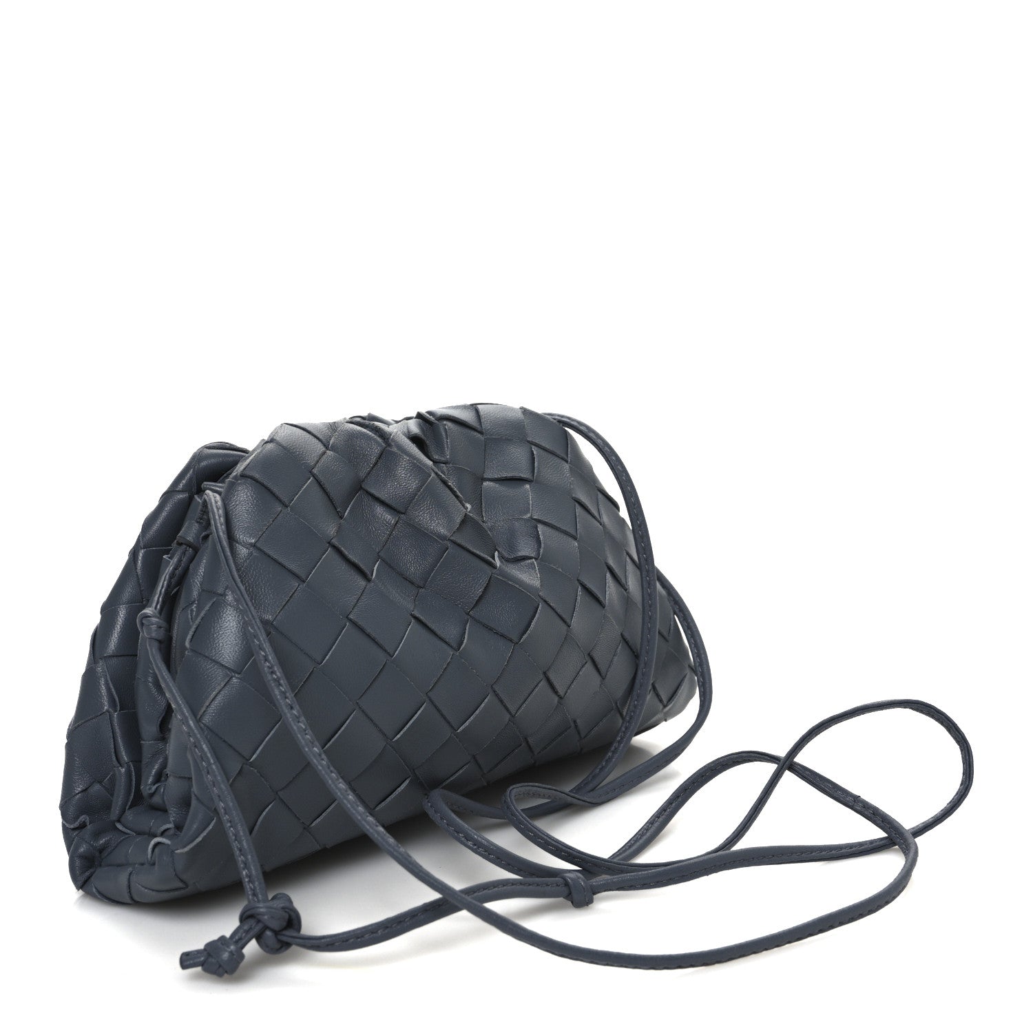 Bottega Veneta Nappa Intrecciato The Mini Pouch Thunder 4 of 21