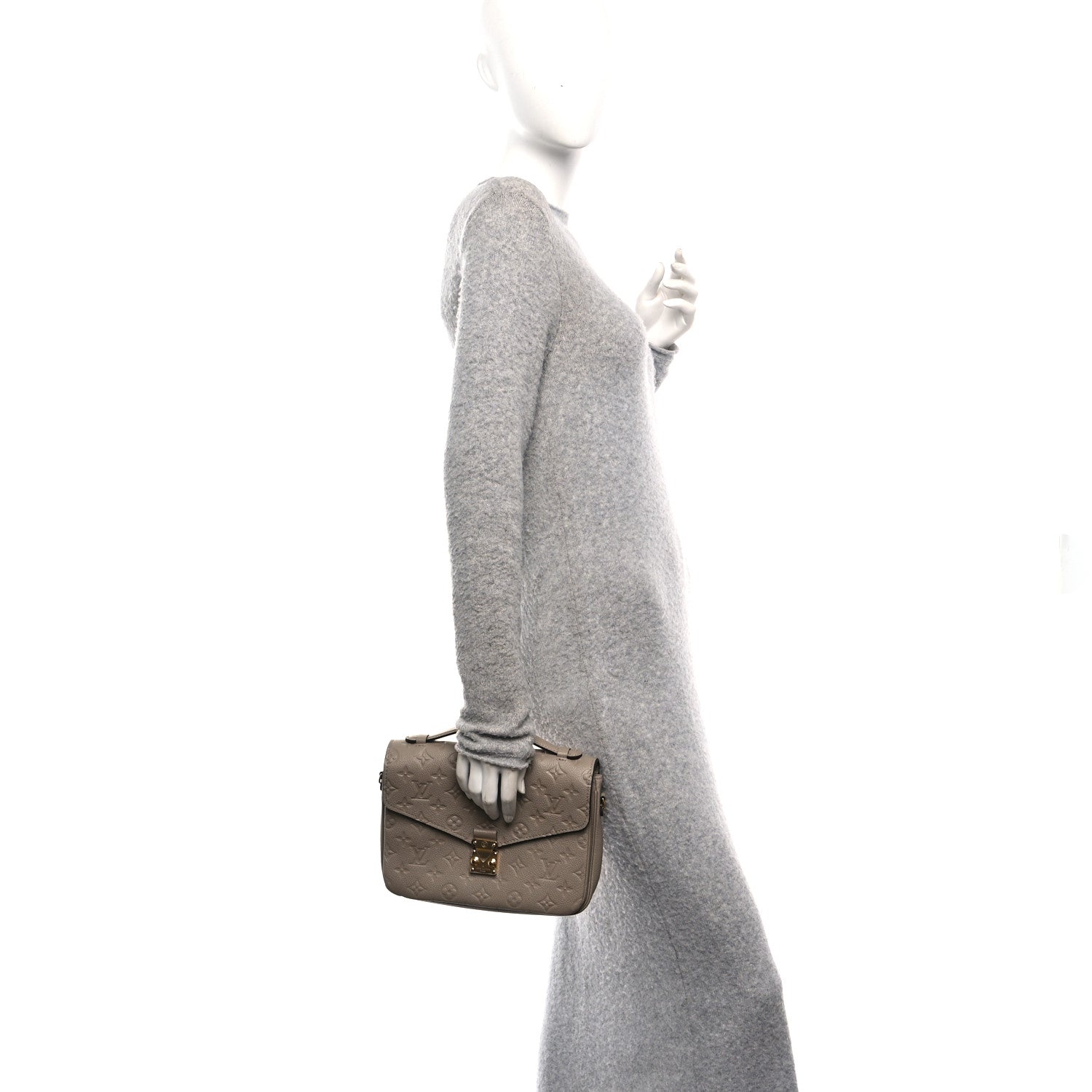 Louis Vuitton Empreinte Pochette Metis Tourterelle 2 of 10