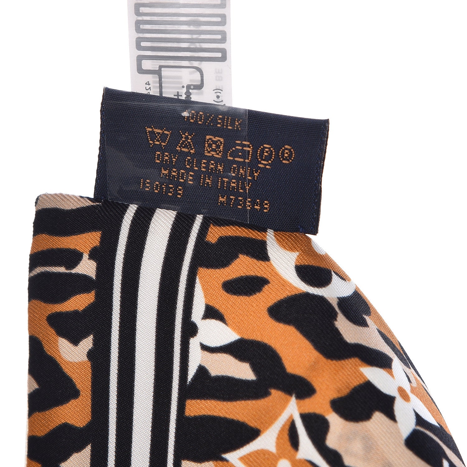 Louis Vuitton Silk Monogram Giant Jungle Bandeau Ivory 5 of 5