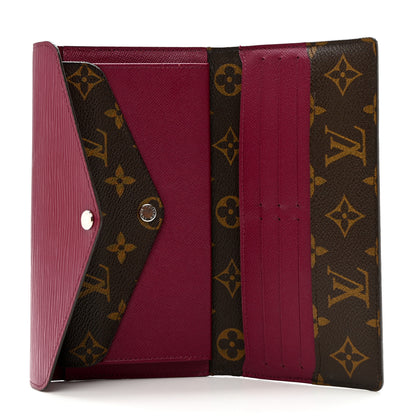 Louis Vuitton Monogram Epi Marie-Lou Long Wallet Fuchsia 5 of 9