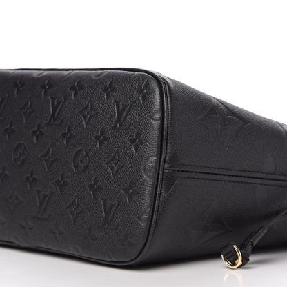 Louis Vuitton Empreinte Monogram Giant Neverfull MM Black 7 of 9