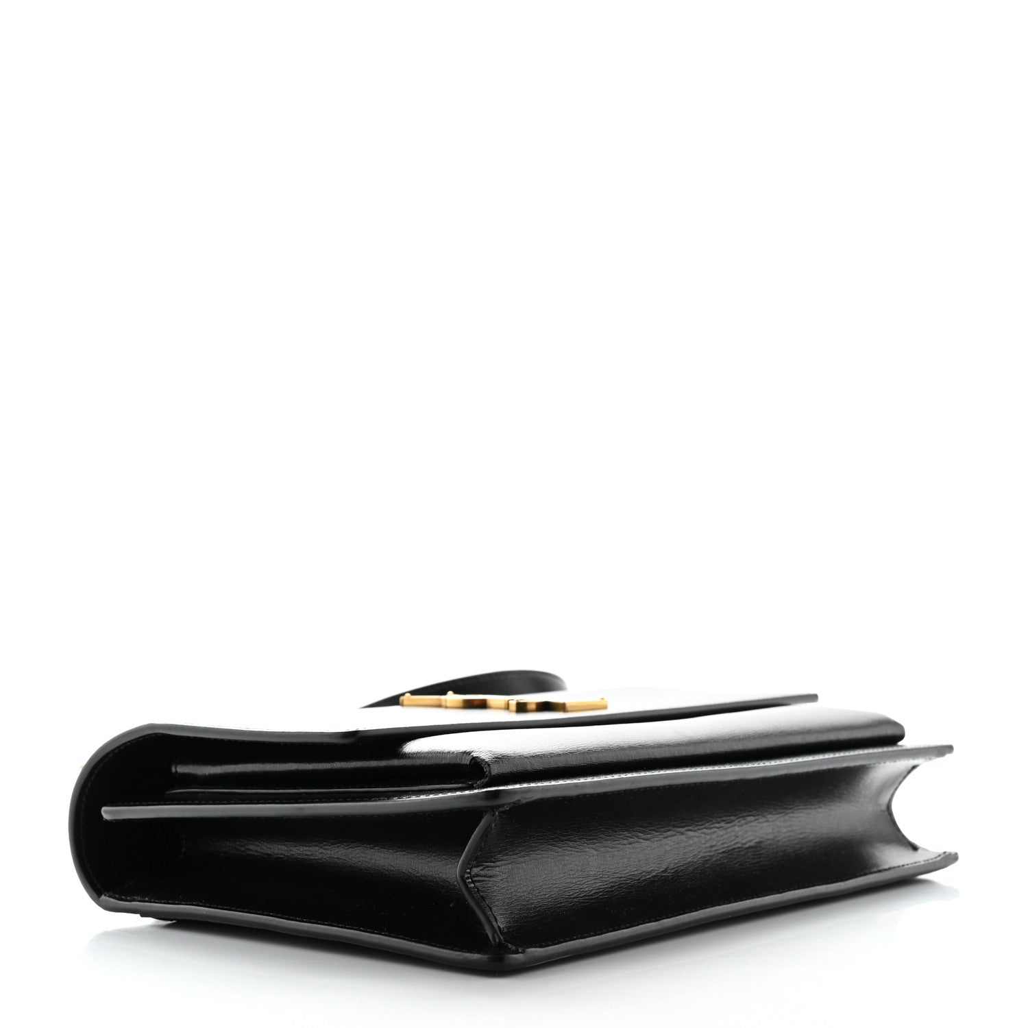 Saint Laurent Calfskin Monogram Sunset Chain Wallet Black 4 of 11