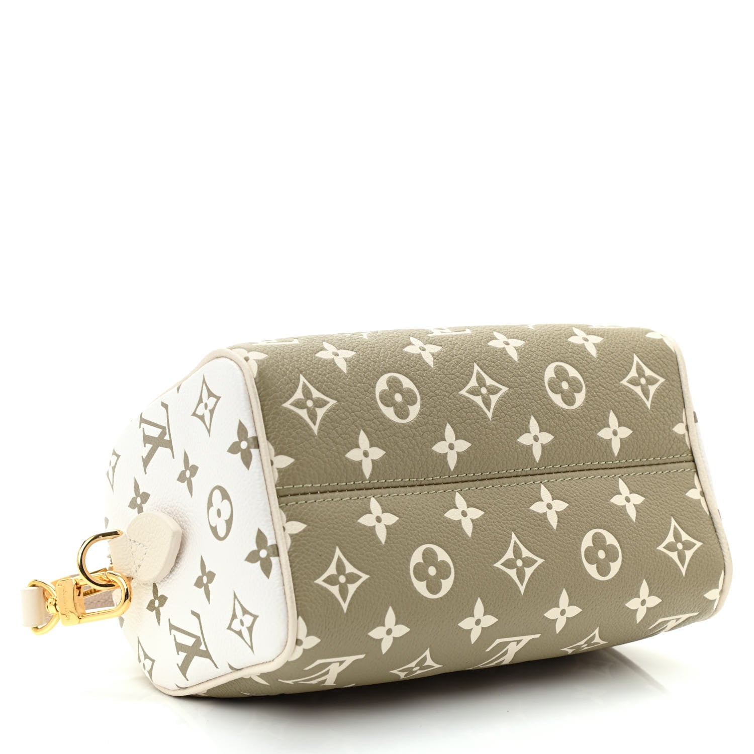 Louis Vuitton Empreinte Monogram Spring in the City Speedy Bandouliere 20 Kaki Beige Cream 4 of 8
