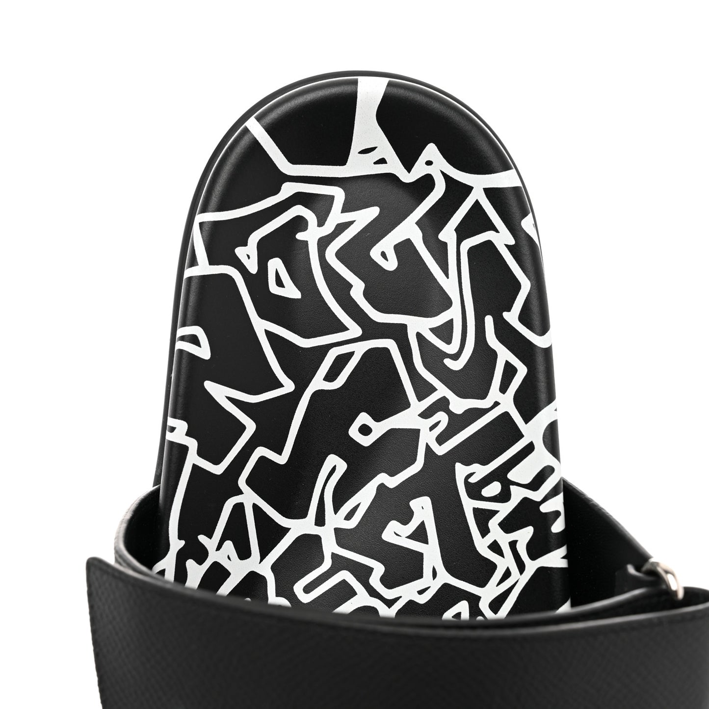 Epsom Calfskin Graff Hermes Mens Chypre Sandals 44 Black