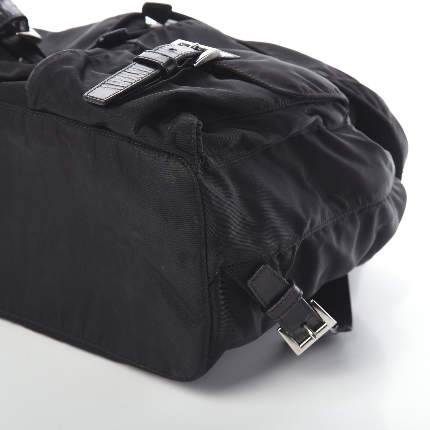 Nylon Vela Medium Backpack Black