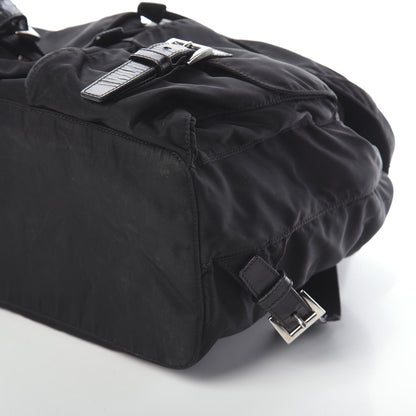Prada Nylon Vela Medium Backpack Black 8 of 12