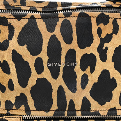 Givenchy Calfskin Leopard Print Small Pandora Multicolor 9 of 17