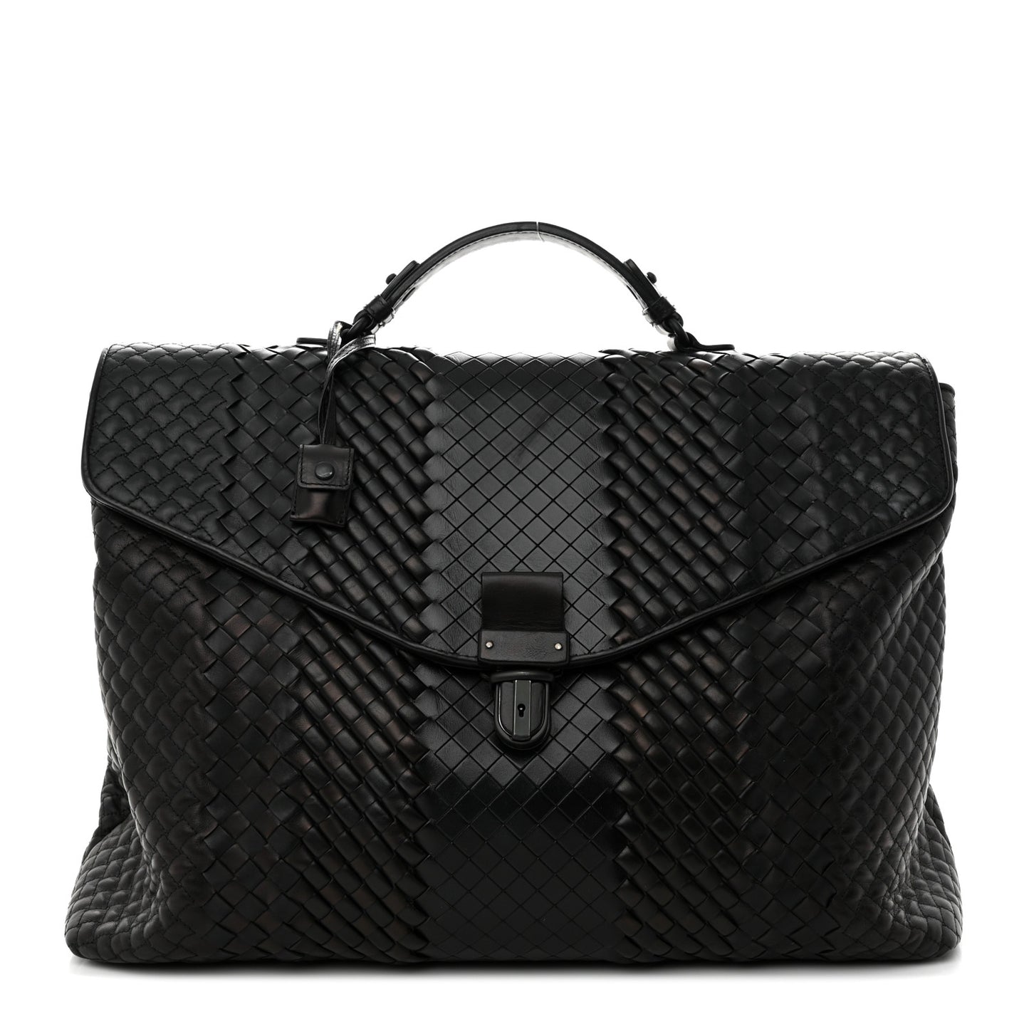 Intrecciato VN Briefcase Black