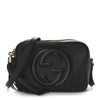 Gucci Pebbled Calfskin Small Soho Disco Bag Black 1 of 9