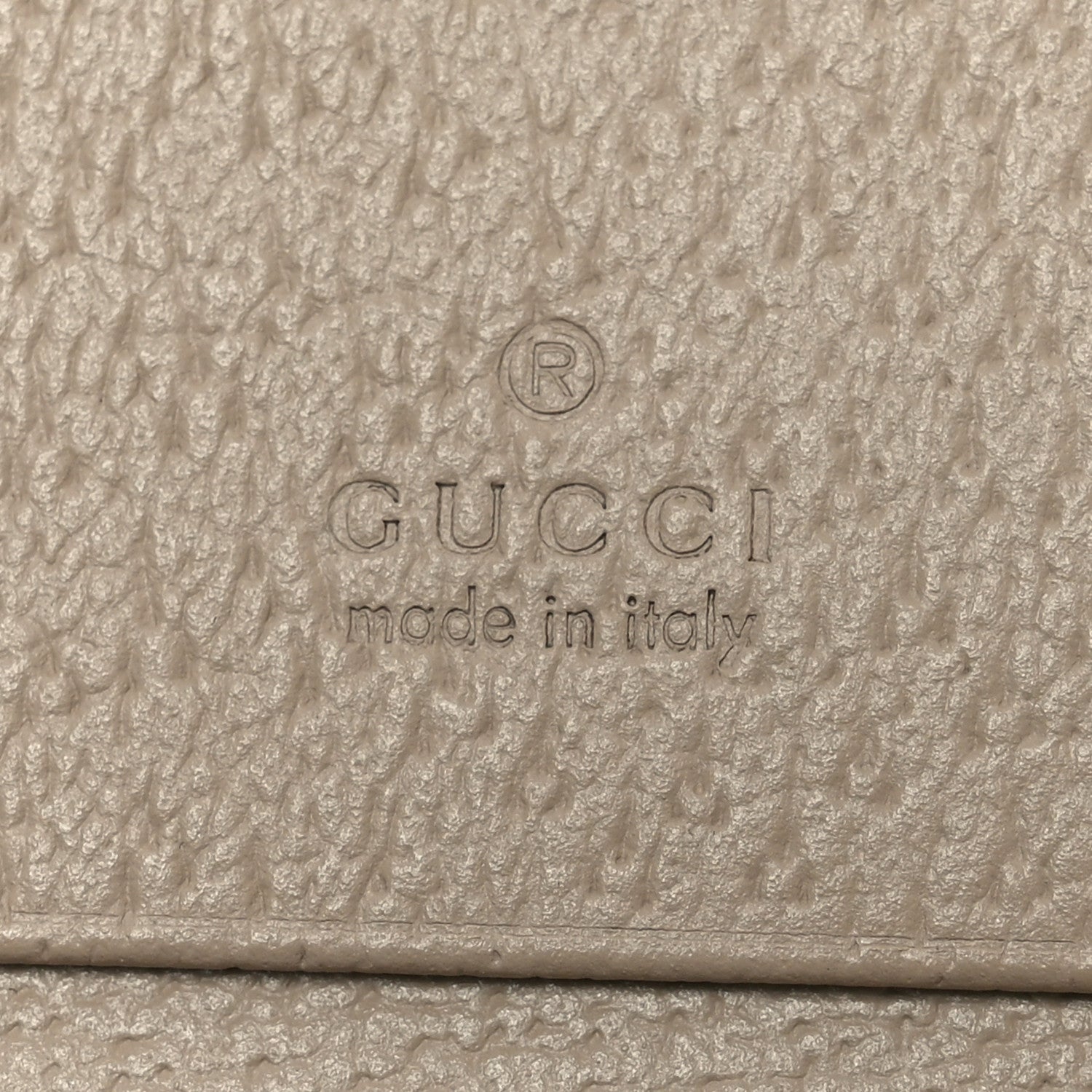 Gucci GG Supreme Monogram Textured Dollar Calfskin Web Ophidia Card Case Beige Mystic White Oatmeal 6 of 8
