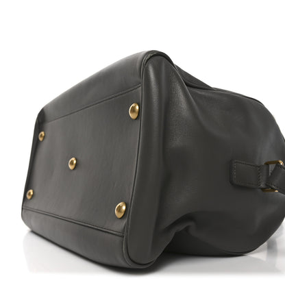 Saint Laurent Calfskin Classic Duffle 6 Earth 19 of 19