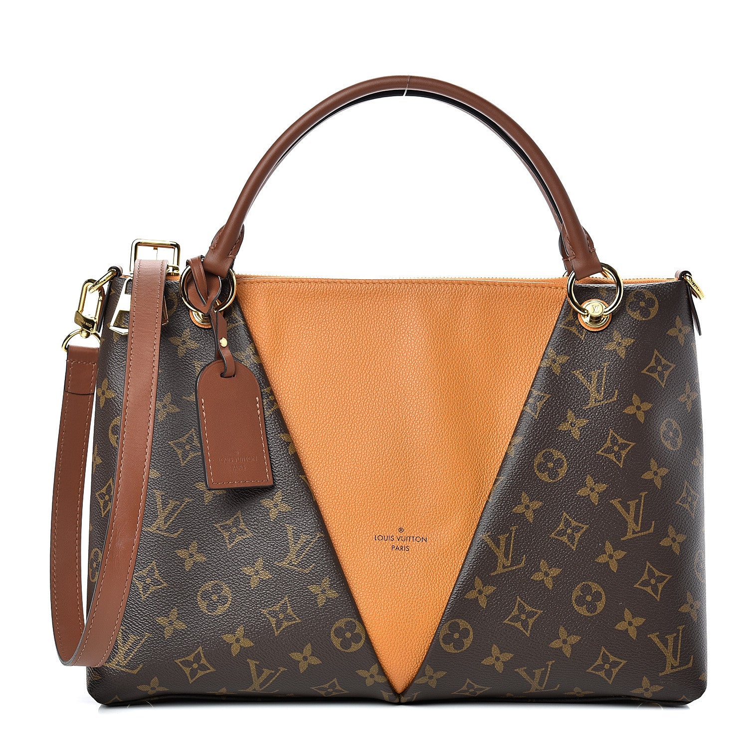 Louis Vuitton Monogram V Tote MM Safran 1 of 12