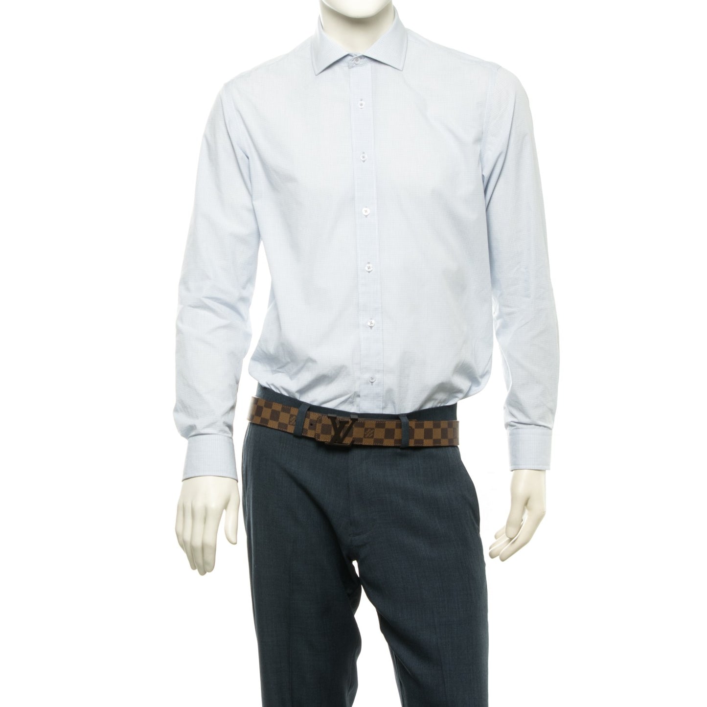 Damier Ebene 40mm LV Initiales Belt 95 38