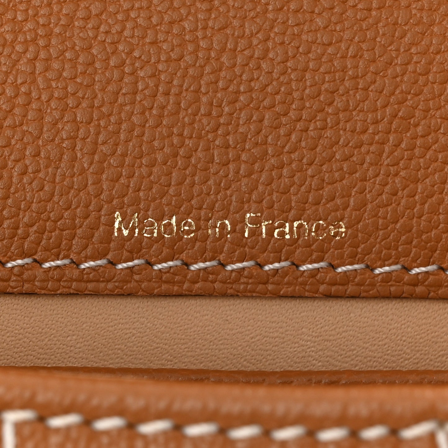 Grained Rodeo Calfskin Surpique Mini Brillant Satchel Vegetal Ivory