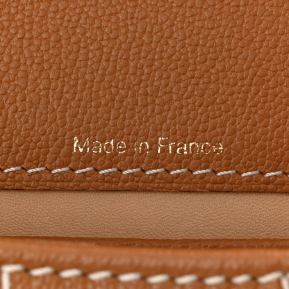 Delvaux Grained Rodeo Calfskin Surpique Mini Brillant Satchel Vegetal Ivory 8 of 12