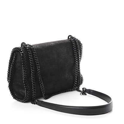 Stella McCartney Shaggy Deer Falabella Messenger Black 2 of 8