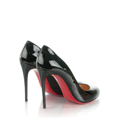 Christian Louboutin Patent Dorissima 100 Pumps 37.5 Black 4 of 7