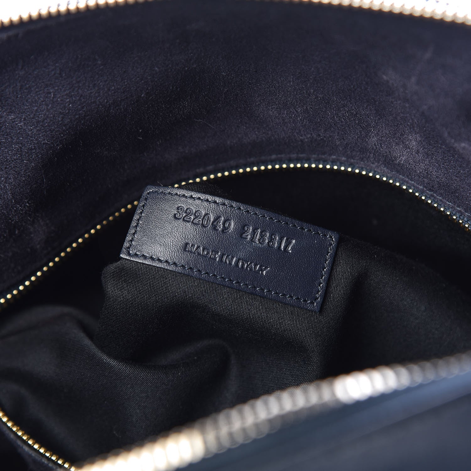 Saint Laurent Calfskin Classic Duffle 6 Marine 9 of 18
