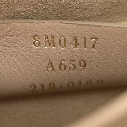 Fendi Vitello Liberty Bi-Color FF 1974 Embossed Small Kan U Shoulder Bag Maya Black 7 of 13