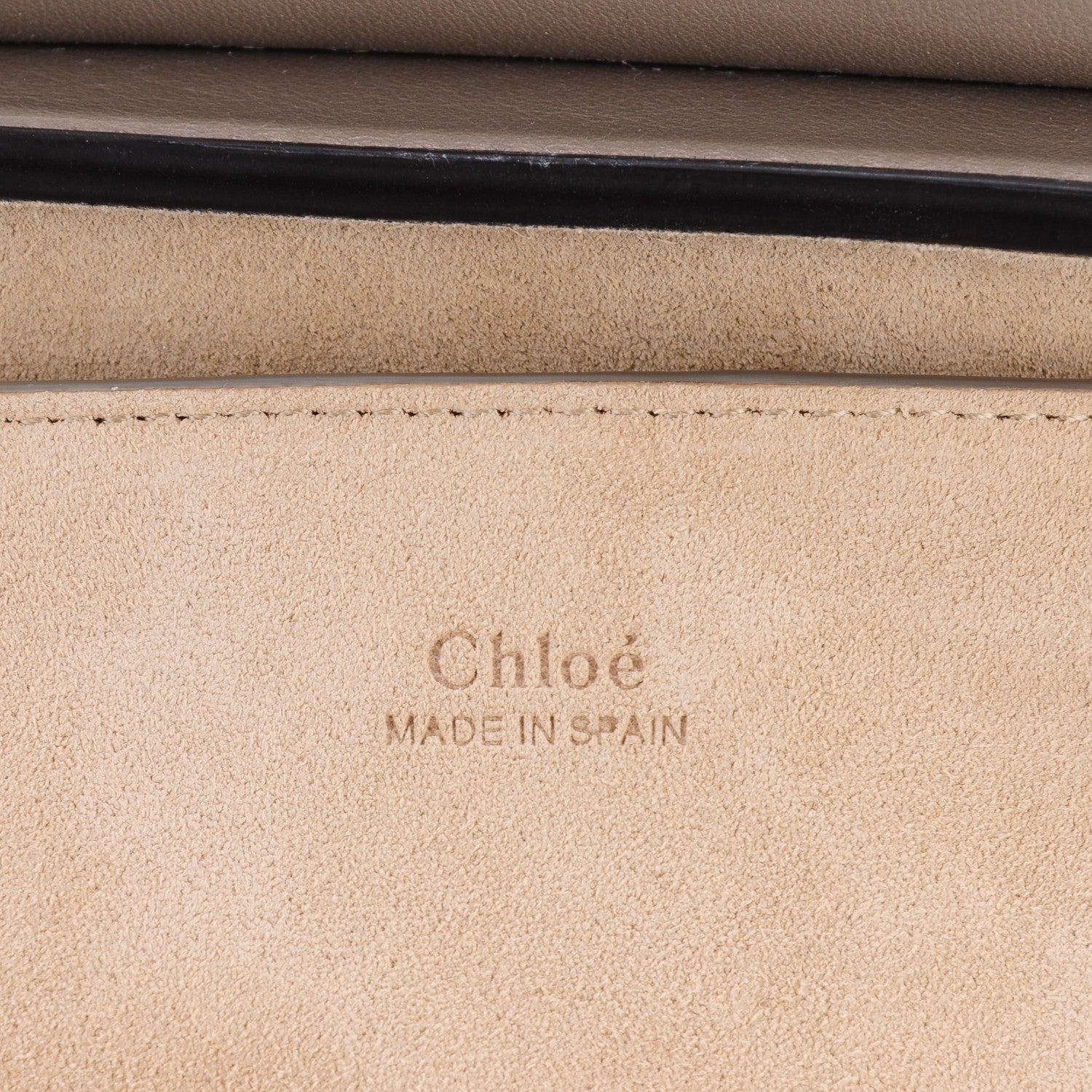 Chloe Suede Calfskin Small Faye Shoulder Bag Motty Grey 7 of 7