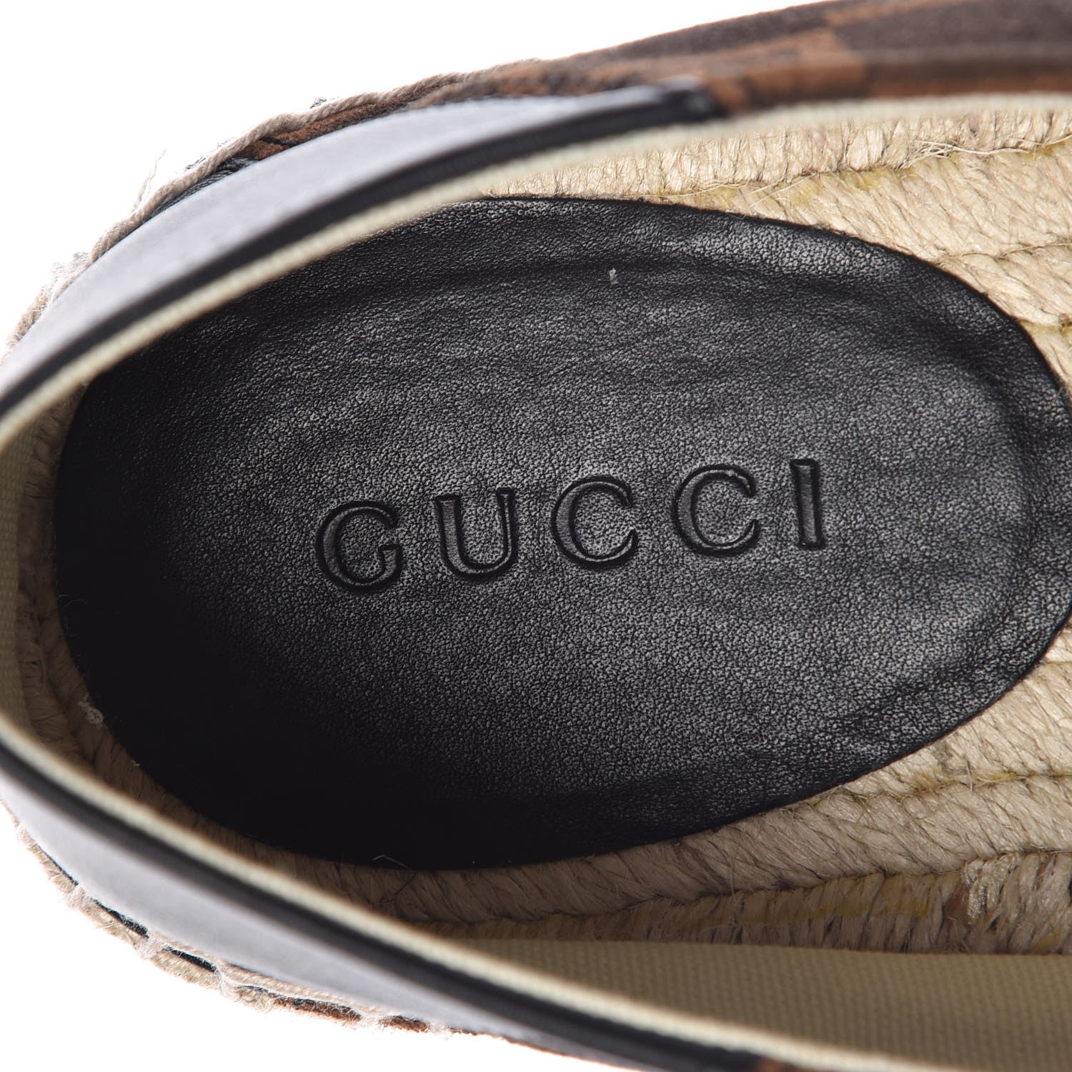 Gucci Suede Square G Mens Espadrilles 8 Sigaro 6 of 10