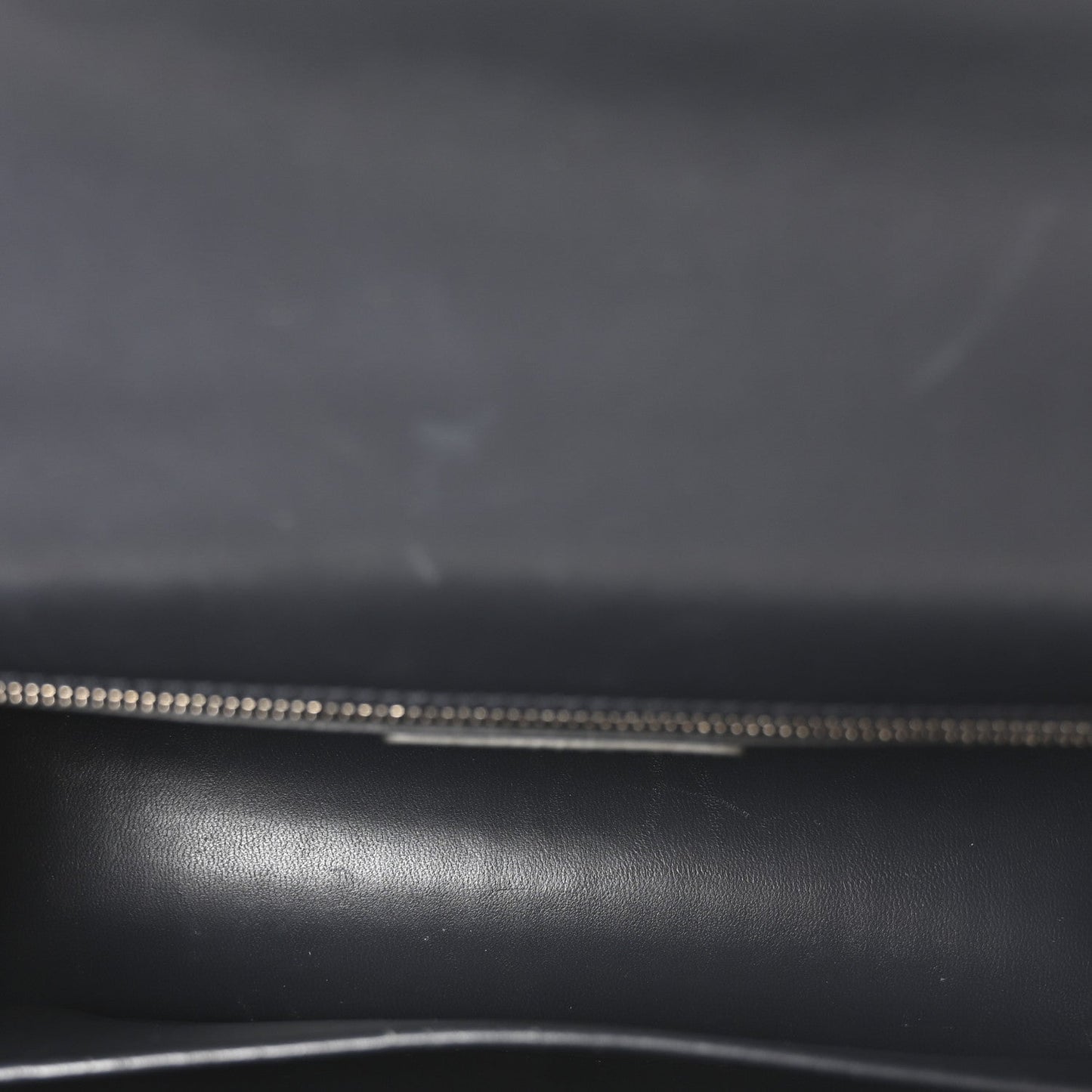 Metallic Patent Micro-Cannage 30 Montaigne Flap Bag Silver
