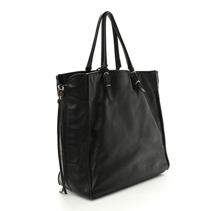 Balenciaga Veau Papier A5 Zip Around Tote Black 3 of 12