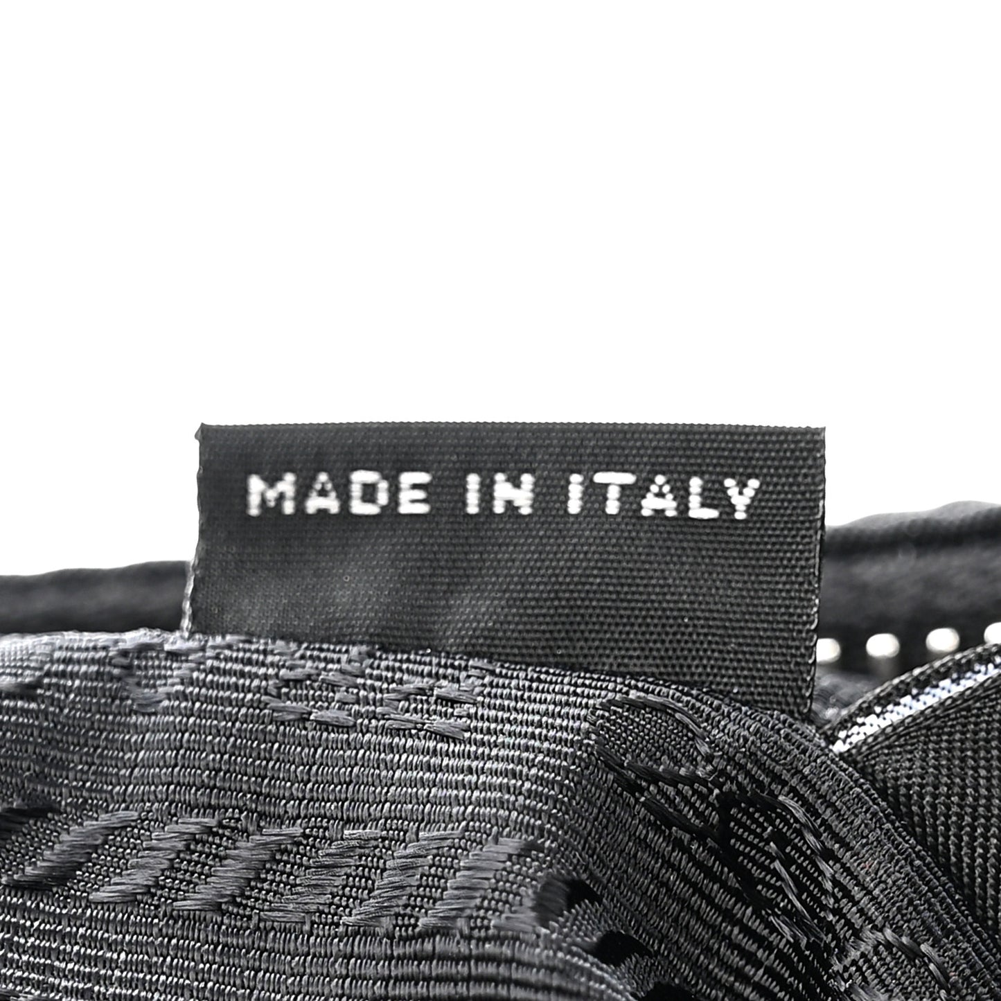 Tessuto Nylon Saffiano Mini Re-Edition 2005 Bag Black