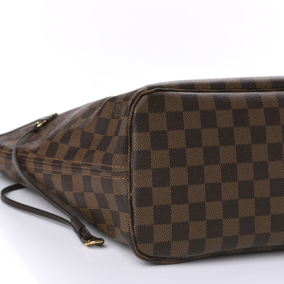 Louis Vuitton Damier Ebene Neo Neverfull MM Rose Ballerine 6 of 11