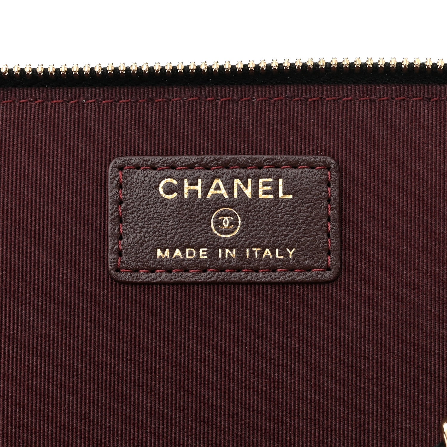 Chanel Lambskin Quilted Small Vanity Case With Chain Black 7 of 9