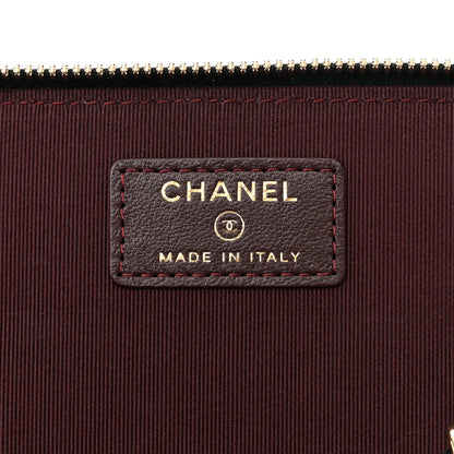 Chanel Lambskin Quilted Small Vanity Case With Chain Black 7 of 9