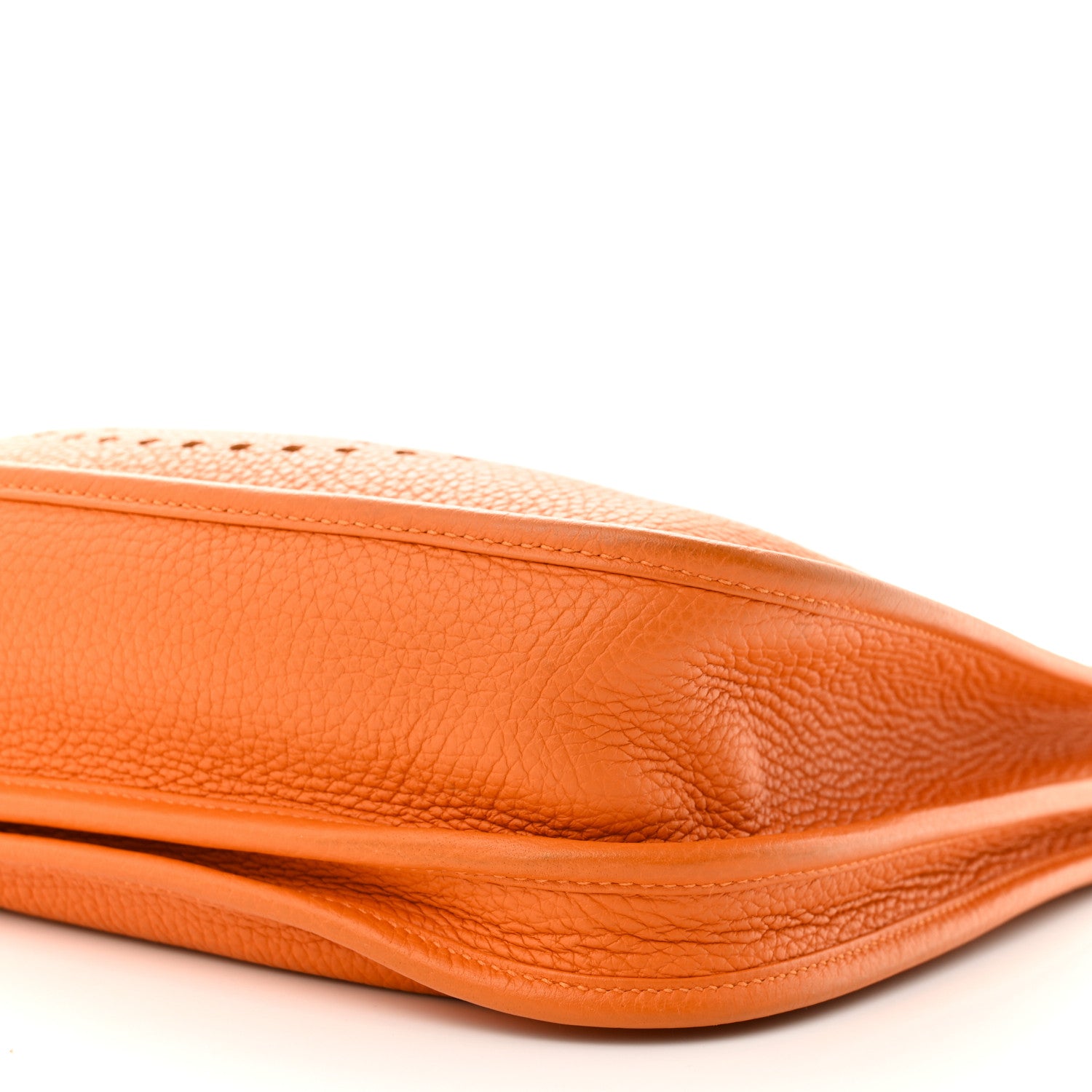 Hermes Taurillon Clemence Evelyne III PM Orange 10 of 12