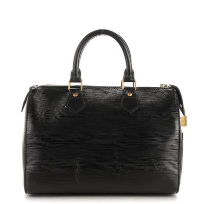 Louis Vuitton Epi Speedy 25 Black 1 of 7