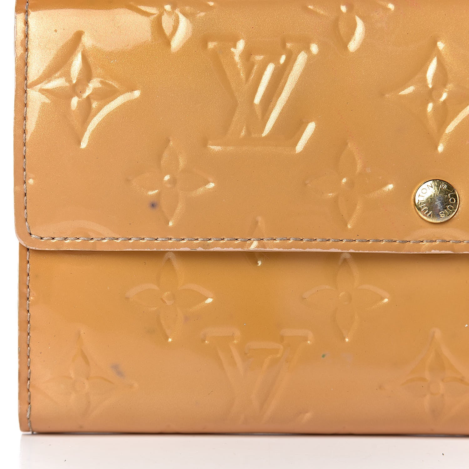 Louis Vuitton Vernis Sarah Wallet Noisette 9 of 14
